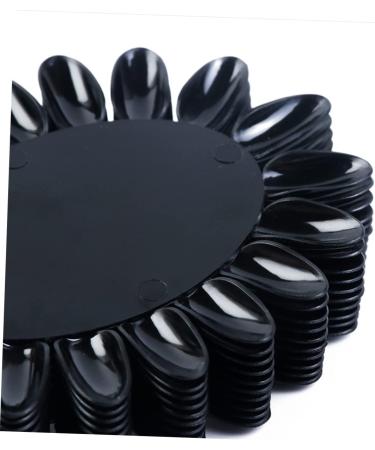 Beavorty 2 Set Color Gel Nail Polish Nail Tools Manicure Tools Nail Chart Book Art Tools Nail Fan Display Manicure Color Card Display Board Nail Color Display Card Nail Color Card Sample 20X10X2cm Black - Buy Online on GoSupps.com