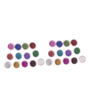 Minkissy 24 Boxes Eyeshadow Powder Kit - Pearl & Glitter Eyeshadow Palette | Assorted Colors 0.04 oz - Perfect for International Shipping - Buy Online on GoSupps.com