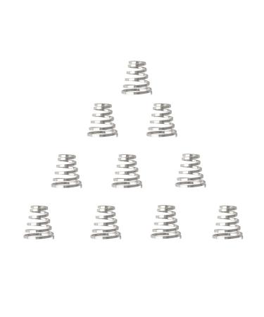 Bicycle Spring 10 Pack Bike Wheel Springs Stainless Steel Bicycle Spring Skewer Spring for Bicycle Quick Release