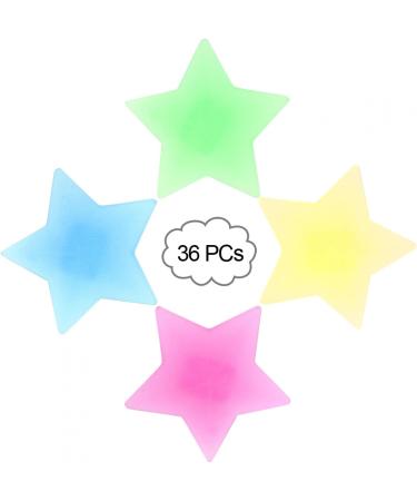 Keenso Children Bike Spoke Premium Colored Plastic Wheel Bead - 36PCS Star Beads - Buy Online on GoSupps.com