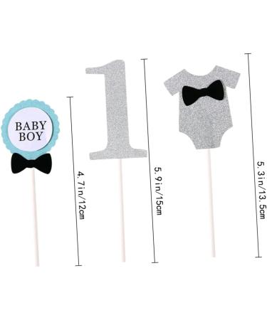 ibasenice Wooden Paper Cup Baby Girl Insert Card Silver 14.40X4.50X0.50CM - Buy Online on GoSupps.com