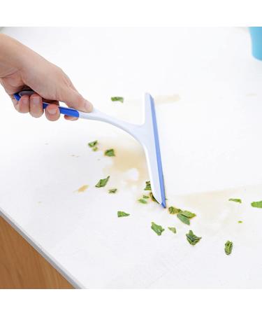 Mirror Wiper Practical Kitchen Glass Wiper TPR Flat Blue - Buy Online on GoSupps.com