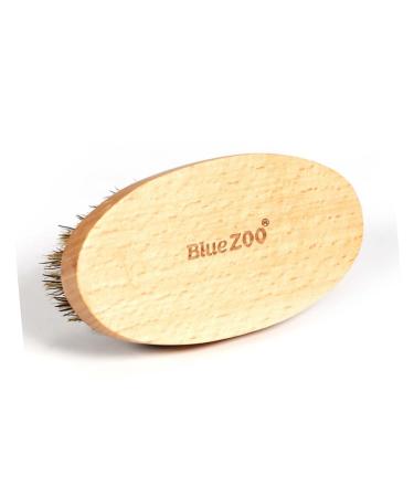 Minkissy Bartbrush Mustache & Beard Brush - Bristle Cleaning Tool for Men | Premium Wooden Face Razor Brush - Buy Online on GoSupps.com