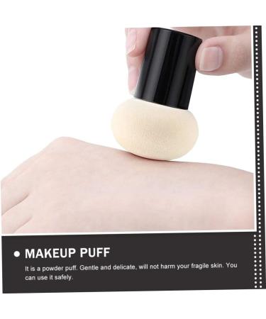 DOITOOL 6sets Mushroom Head Puff Triangle Puffs for Loose Face Puff Hand Brush Soft Bristles Facial Makeup Sponge Cosmetics Puffs Makeup Tools Hydrophilic Polyurethane - Buy Online on GoSupps.com