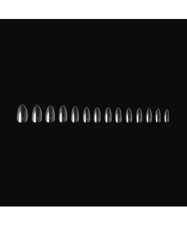 Apres Nail Gel-X Natural Almond Tips - 600 Premium Gel Tips 14 Sizes (00-9) - Ideal for Professional Nail Art - Buy Online on GoSupps.com