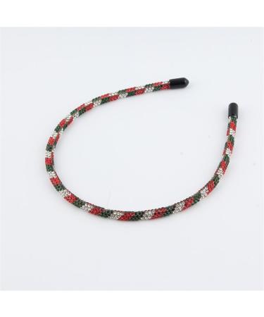 hgnxa Festive Christmas Headband Aesthetic Charm Hairhoop Festival Headdress Knotted Hairband French Style Headwear - Buy Online on GoSupps.com