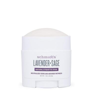 Schmidt's Lavender + Sage Natural Deodorant Travel Size 0.7 oz (Pack of 3) - Buy Online on GoSupps.com