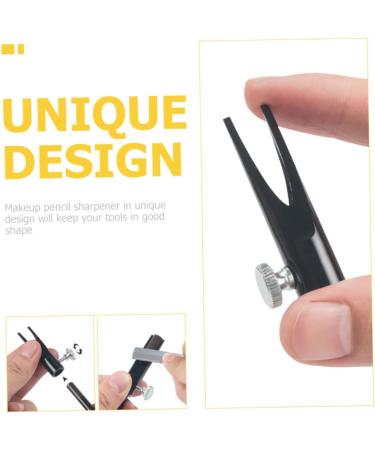 SOESFOUFU Pencil Sharpener Cylinder Sharpener Cosmetic Pencil Sharpen Tool Handheld Brow Pencil Sharpen Tool Cylindrical Metal Eyeliner Pencils Sharpener Eyebrow Sharpener Eyebrows Tool - Buy Online on GoSupps.com