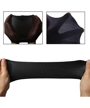 6pcs Soft Comfortable Stretchy Nylon Wig Cap Unisex Wig Stocking Cap Hair Cup for Women and Men Black - Buy Online on GoSupps.com