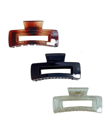 Sioppkik 3-Piece Large Non-Slip Hair Clips for Women & Girls Durable Plastic Hair Accessories for Thick Hair - Buy Online on GoSupps.com