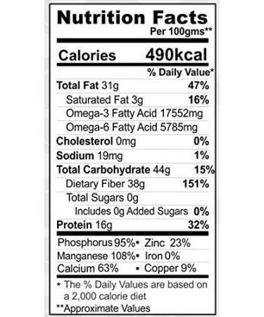 Agile Organic Authentic Raw Chia Seeds 500g (Premium Quality) - Buy Online on GoSupps.com
