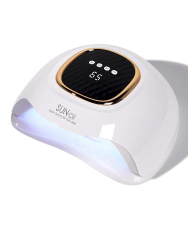 UV LED Nail Lamp  MIRAGE LAYON 288W Nail Curing Lamps for Home & Salon  Led Nail Dryer for Gel Polish with Automatic Sensor/4 Timer Setting  Professional Nail Art Tools for Fingernail and Toenail Nail