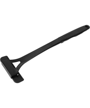 Brnoo Back Razor for Men | Extra Long Handle & Foldable Body Hair Cutter | Professional Black Back Blade (No Blade) - Buy Online on GoSupps.com