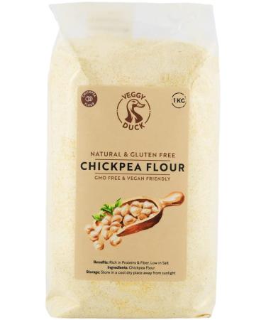Veggy Duck - Chickpea Flour (1kg) - Gluten Free | Non-GMO | Vegan