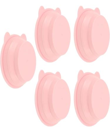 Scrubber Cleaning Brush Soft Silicone 5 Pieces Heat Resistant Makeup Cleaning Brush Cleaning Brush for Brushes Powder Sponges - Buy Online on GoSupps.com