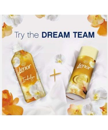 Lenor Beads Gold Orchid + Lenor Fabric Conditioner 26 Wash Gold Orchid Bundle - Long-Lasting Fragrance and Softness for Fresh Laundry - Buy Online on GoSupps.com