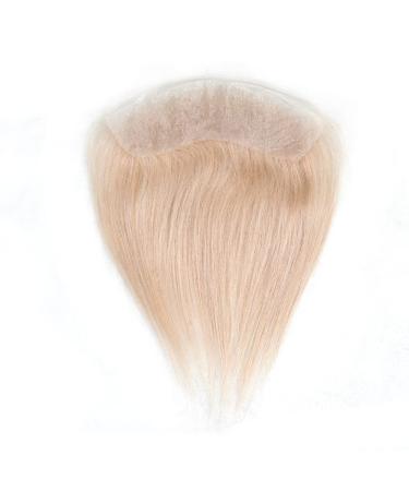 Lordhair 100% European Real Hair Toupet for Men - V-Loop Skin Light Blond 22# - 15.2x5.1cm International Shipping - Buy Online on GoSupps.com