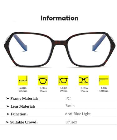 ZUKKY Anti Blue Light Reading Glasses - Hexagon Frame for Men & Women | Computer & Spring Hinges Readers AM52 - International Shipping Available - Buy Online on GoSupps.com