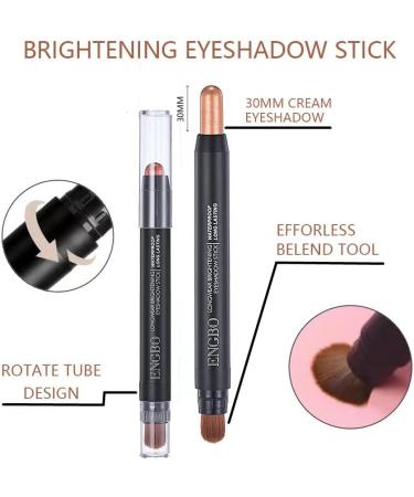 ENGBO Two-Headed Eyeshadow Pen with Long-Lasting Pearl Matte Finish (1) - Buy Online on GoSupps.com