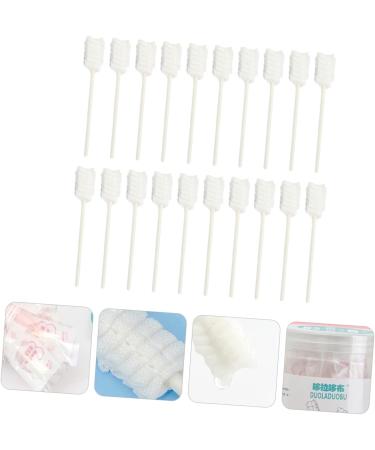 Kisangel 60 STK Baby Tongue Brush & Toothbrush - Disposable Gauze Cleaning Brush for Infants - Soft Mouth Care & Hygiene Tool - Buy Online on GoSupps.com