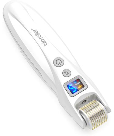 Microneedling Pen G5 Professional EMS Derma Roller with 540 Micro Titanium Needles & 2 LED Lights Electric Wireless Microneedle Device for Skin Tightening Anti-Wrinkle Reduce Acne Hair Growth - Buy Online on GoSupps.com