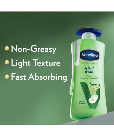 Vaseline Intensive Care Aloe Soothe Body Lotion 200 ml | Hydrating Moisturizer for Dry Skin | International Shipping Available - Buy Online on GoSupps.com
