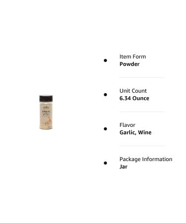 Garlic & Wine Seasoning for Cooking - The Melting Pot's Best Blend - Buy Online on GoSupps.com
