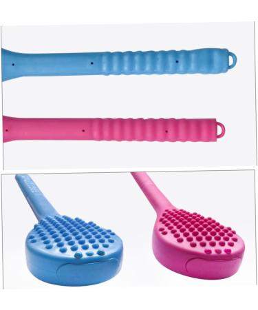 Lurrose 1stk Silicone Ball Massage Hammer - Premium Percussion Device for Back & Shoulder Relief | 40.5x9.5cm Sky Blue - Perfect for Fitness & Relaxation - Buy Online on GoSupps.com