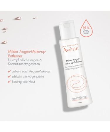 Avene Mild Eyes Makeup Remover 125ml | Gentle & Effective | Shop Internationally - Buy Online on GoSupps.com