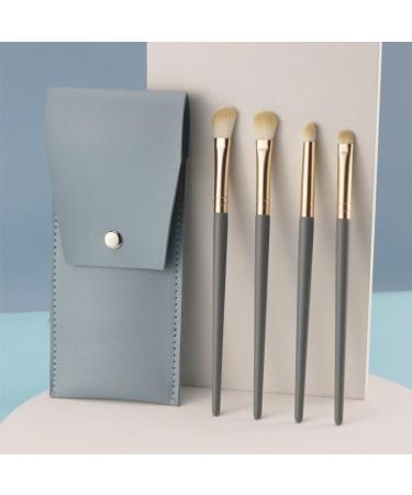 Premium 4-Piece Eye Shadow Brush Set Soft Hair Makeup Brushes for Flawless Application | Portable & Ideal for Halo Dyeing - Buy Online on GoSupps.com