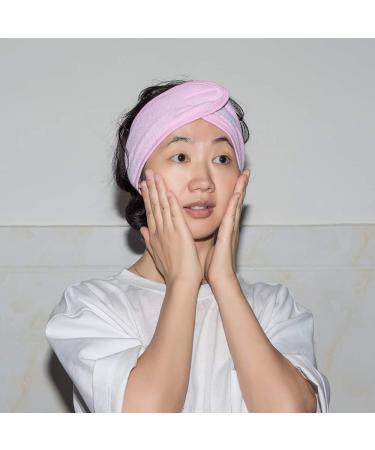 Yucool Adjustable Slipproof Facial Headband Set - 3 Pieces with Magic Tape 2 Silicone Brushes & 2 Sponges for Optimal Facial Treatments - Buy Online on GoSupps.com