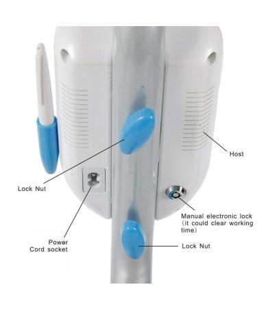 Dental LED Teeth Whitening Lamp | Touchscreen Accelerator for Effective Tooth Bleaching - Buy Online on GoSupps.com
