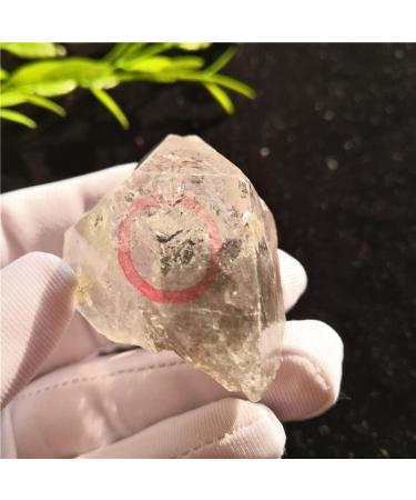 Rare! Natural Clear Quartz Movable Water Gall Stone Reiki Fengshui Crystal Stones Natural Stone and Full of Texture - Buy Online on GoSupps.com