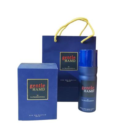 GENTLE HAMD Harmony Unisex Fragrance Gift Combo: Long-Lasting Eau de Perfume +Free Deodorant Set - 100ml + 200ml - Buy Online on GoSupps.com
