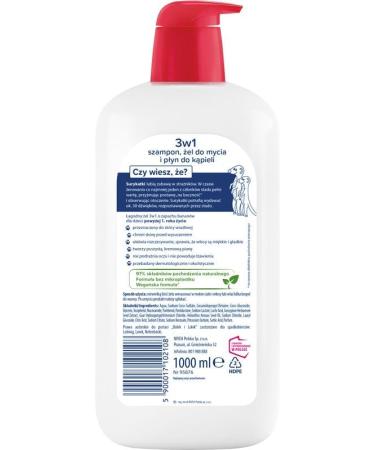 Beiersdorf AG Bambino Children 3in1 shampoo shower gel & bath Meerkat 1000 ml - Buy Online on GoSupps.com