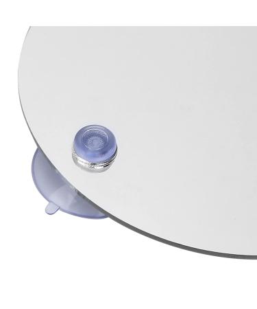 Fogless Shower Mirror for Shaving with Powerful Suction and Hook - Bathroom Accessories - Buy Online on GoSupps.com