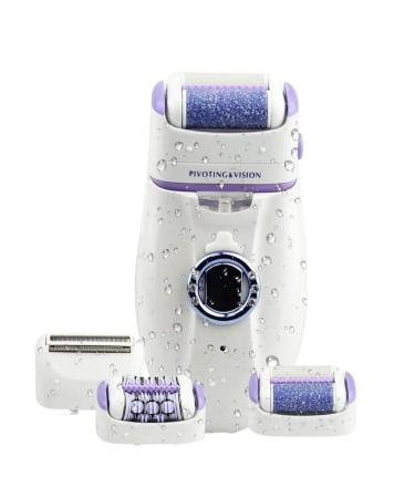 3 in1 Women epilator Electric Female face Hair Removal Lady Shaver Bikini Trimmer Body Depilatory Leg Rechargeable Depilation