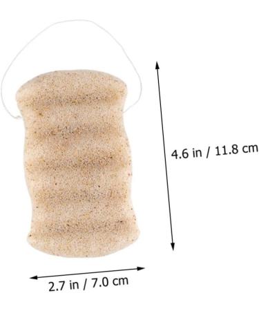 Buy Minkissy 1pc Natural Bath Cotton Body Cleansing Sponge | Skin Care Tools for Face & Body | Konjac Sponge for Exquisite Skin Care - Buy Online on GoSupps.com