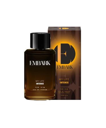 EM'BARK My Life Intense Perfume for Men | Premium Eau de Parfum | Woody and Oriental Fragrance | 100ml (3.4 Fl Oz)