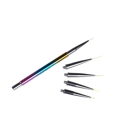 FOYTOKI 1 Set Nail Art Drawing Pen Manicure Pens Nails Brush Pen Nail Salon Supplies Nail Art Supplies Nail Art Liner Pens Salon Nail Art Tools Nail Line Pens Manicure Liner Nail Art Brush