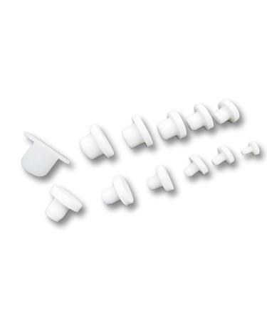 GLIDLEEO Belly Button Shaper Silicone Plug Post Tummy 12PCS Different Sizes