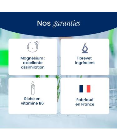 NaturAvignon Laboratory Magnesium Bisglycinate + Taurine + Vitamin B6 | High Absorption Superior to Marine Magnesium | Nervous & Physical Fatigue Stress | Made in France | 60 Capsules (1 Month) - Buy Online on GoSupps.com