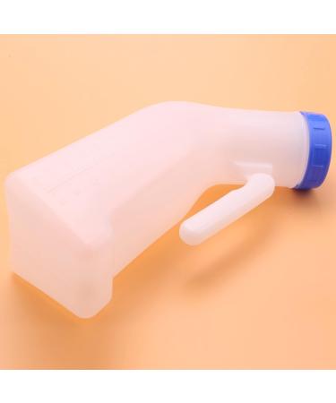 Srutueo 2 Packs Unisex Spill Proof Urinal for Men and Women with Screw Lid Urinal Funnel for Travel Outdoor - Buy Online on GoSupps.com