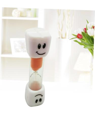 HOMSFOU 3pcs Smiling Face Toothbrush Timer Toy for Kids | Fun Dental Care | International Shipping - Buy Online on GoSupps.com