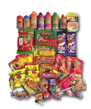 Mexican Candy Variety Pack (40 Count) - Perfect Gift for College, Military & Office | AtHomePlus - Buy Online on GoSupps.com
