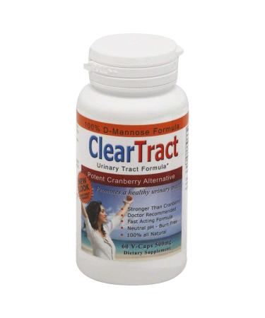 Cleartract D-mannose 60 Caps by ClearTract (Pack of 3)3