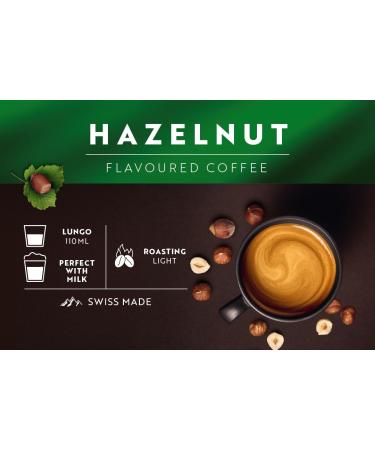 Caf Royal Noisette flavored 100 capsules for Nespresso coffee machine - Rainforest Alliance certified aluminum coffee capsules - Buy Online on GoSupps.com