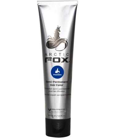 ARCTIC FOX 100% Vegan & Cruelty Free Vibrant Semi Permanent Hair Colour Dye - Poseidon 165 ml e - Buy Online on GoSupps.com