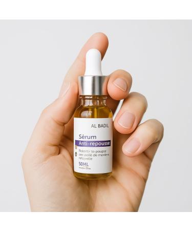  al badil Anti-Hair Regrowth Serum 100% Natural Inhibitor for Women and Men Painless Fast Results Fight against Ingrown Hair "Made - Buy Online on GoSupps.com
