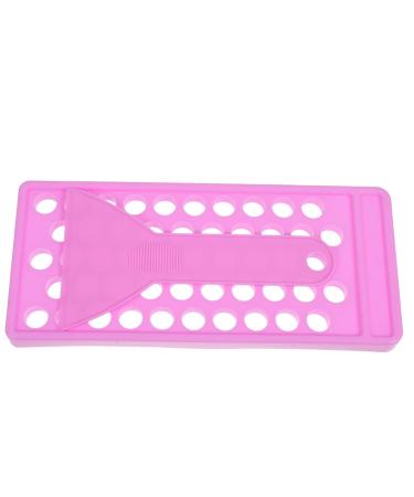 Buy Hemoton 5 Sets Lipstick Filling Mold Kit - Insulated Lip Filler & Gloss Pallets - Durable Makeup Tools for DIY Lip Balm - Purple Test Tube Rack Included - Buy Online on GoSupps.com